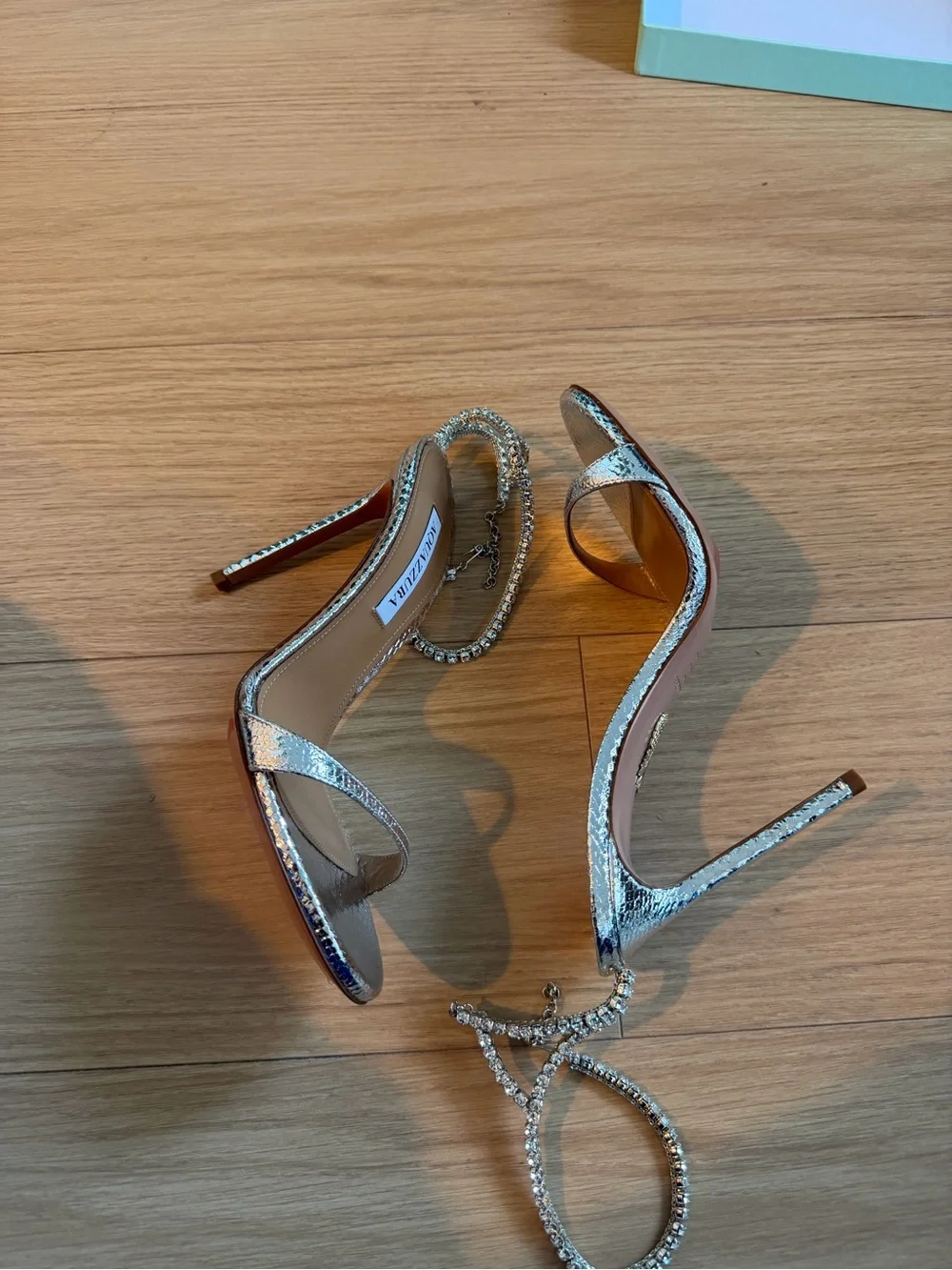 Aquazzura sparkling crystal